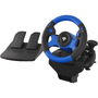 Volan Genesis Seaborg 350 driving wheel, Black/Blue, Wired