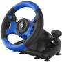 Volan Genesis Seaborg 350 driving wheel, Black/Blue, Wired