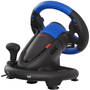Volan Genesis Seaborg 350 driving wheel, Black/Blue, Wired