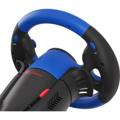 Volan Genesis Seaborg 350 driving wheel, Black/Blue, Wired