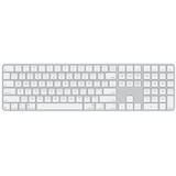 Tastatura Magic Keyboard with Touch ID and Numeric Keypad for Mac models with Apple silicon - International English - White Keys