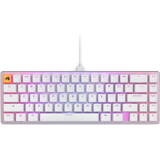 Tastatura Glorious GMMK 2 Compact 65%, RGB, USB-C, Fox Linear Switch, Layout US, Alb