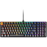 Tastatura Glorious GMMK 2 Full Size 96%, RGB, USB-C, Fox Linear Switch, Layout US, Negru