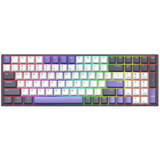 Tastatura IQUNIX F97 Lavandin Wireless, RGB - MX-Red-Switches (US)