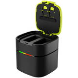 Fast charging box TELESIN for GoPro Hero 12/11/10/9 batteries