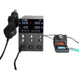 212 Stație de lipit cu aer cald + fier de lipit T12 Cob