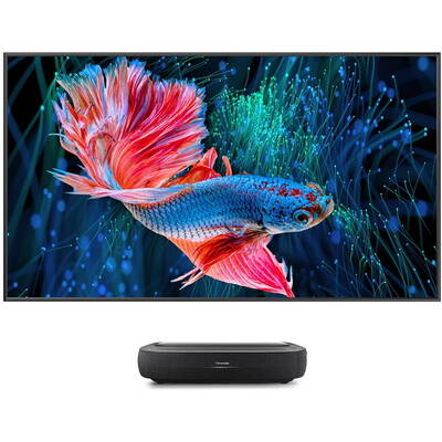 Videoproiector Hisense 120L9HA TV Ultra short throw projector 3000 ANSI lumens DLP UHD 4K (3840x2160) Black