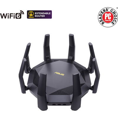 Router Wireless Asus RT-AX89X Dual Band 12-stream 802.11ax, AX6000, WiFi 6