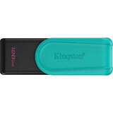 DataTraveler Exodia S, 128 GB, Black / Turquoise