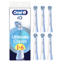 ORAL-B iO UltimateClean Replaceable toothbrush heads, 6-pack, White
