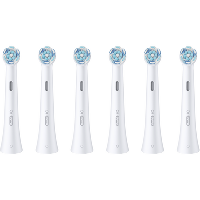 ORAL-B iO UltimateClean Replaceable toothbrush heads, 6-pack, White