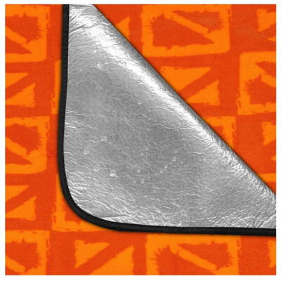 SPOKEY Patura picnic impermeabila 150x180 cm Picnic Apricot, captusita cu aluminiu