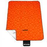 Patura picnic impermeabila 150x180 cm Picnic Apricot, captusita cu aluminiu
