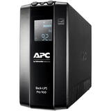UPS APC Back-UPS Pro, 900VA/540W, Tower, 230V, 6x IEC C13 outlets, AVR, LCD, User Replaceable Battery, Black