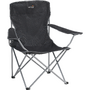 Easy Camp Spruce Arm Chair Ink Black Stylish Camping Chair, Black