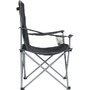 Easy Camp Spruce Arm Chair Ink Black Stylish Camping Chair, Black