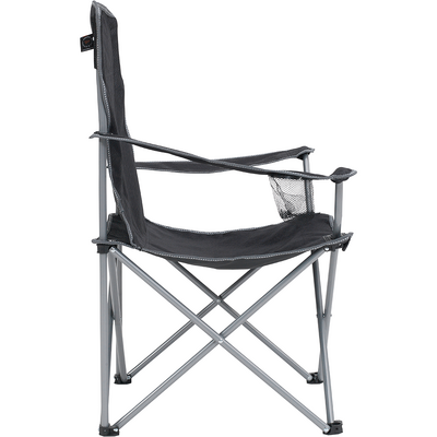 Easy Camp Spruce Arm Chair Ink Black Stylish Camping Chair, Black