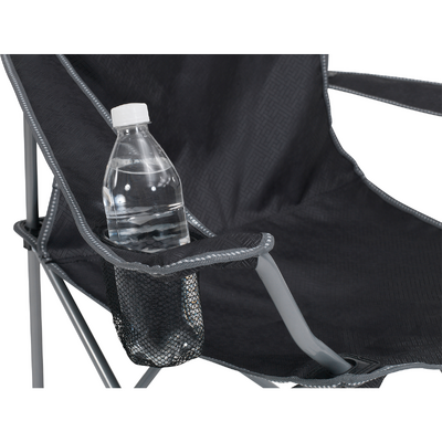 Easy Camp Spruce Arm Chair Ink Black Stylish Camping Chair, Black