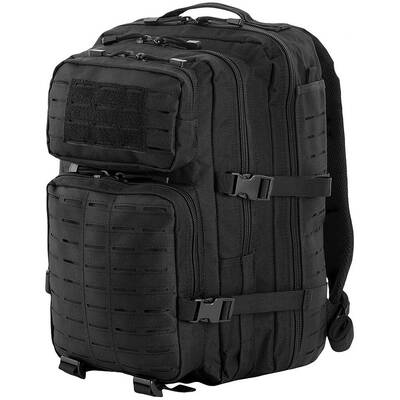 M-TAC  Large Assault Pack Laser Cut Backpack - Black