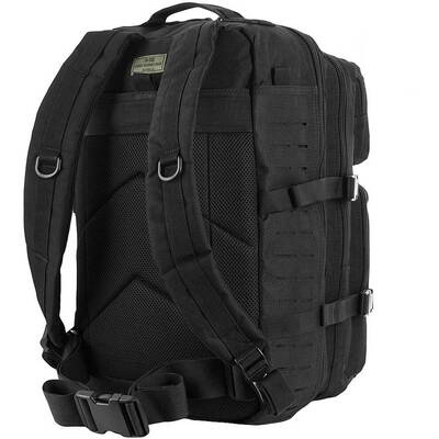 M-TAC  Large Assault Pack Laser Cut Backpack - Black