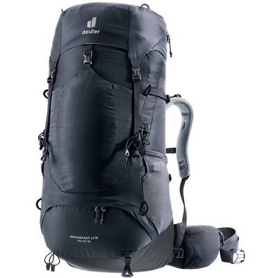 Deuter Aircontact Lite 45+10 SL Women's hiking backpack Black