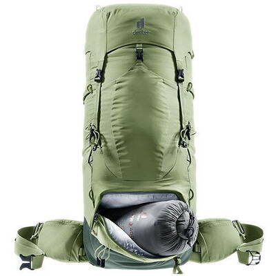 Deuter Aircontact Lite 45+10 SL Women's hiking backpack Black