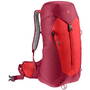 Deuter AC Lite 30 Women's hiking backpack Red