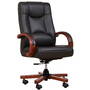 BEMONDI LEADER leather armchair black