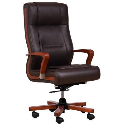 BEMONDI AMBASSADOR brown leather armchair