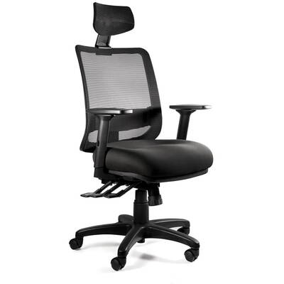 Unique Ergonomic office chair SAGA PLUS black