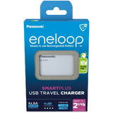 Panasonic USB battery charger Eneloop Smartplus BQ-CC87 + 4x AA 2000 mAh (K-KJ87MCD40USB)