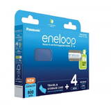 Rechargeable batteries ENELOOP AAA 800 mAh 4 szt + case (BK-4MCDE/4CP+CASE)