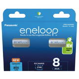 Baterii Eneloop AAA 800 mAh, 8 buc