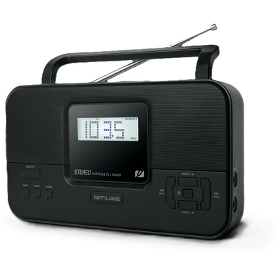 MUSE M-087 MB PLL Stereo Portable Radio