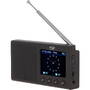 Adler AD 1198 FM Travel Radio, 87.5 – 108 MHz RDS, Speaker power 3W, Black
