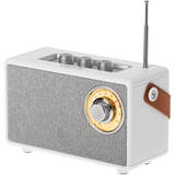 CR 1902 W Bluetooth Speaker with radio, White