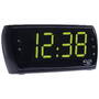 Adler AD 1121 Alarmclock Radio, LED display,  black
