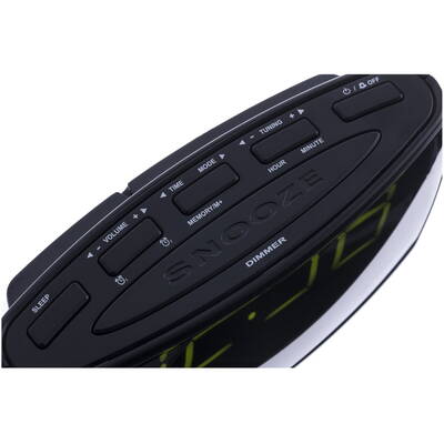 Adler AD 1121 Alarmclock Radio, LED display,  black