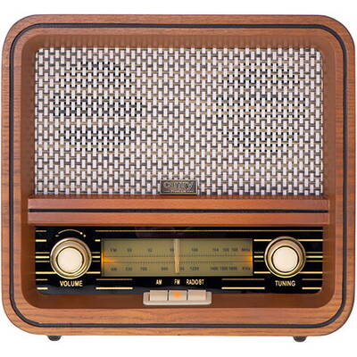 CAMRY CR 1188 Retro Radio, FM, Wooden