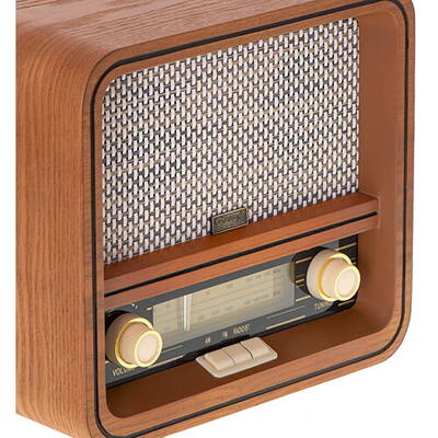 CAMRY CR 1188 Retro Radio, FM, Wooden