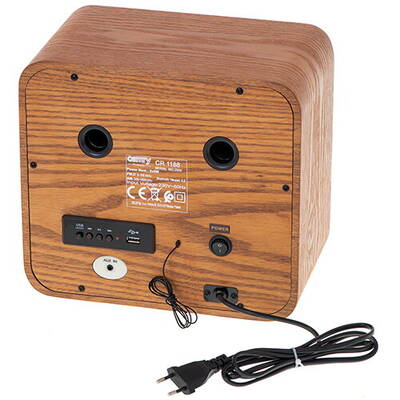 CAMRY CR 1188 Retro Radio, FM, Wooden