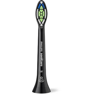 Philips HX6064/88 Sonicare Optimal White Replacement brush heads, 4 pcs, Black