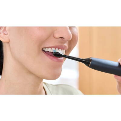 Philips HX6064/88 Sonicare Optimal White Replacement brush heads, 4 pcs, Black