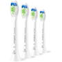 Philips HX6064/87 Sonicare Optimal White Replacement brush heads, 4 pcs, White