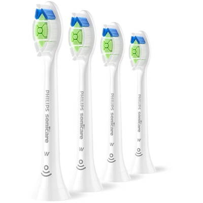Philips HX6064/87 Sonicare Optimal White Replacement brush heads, 4 pcs, White