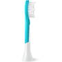 Philips HX6044/90 Sonicare For Kids7+ Replacement brush heads, 4 pcs, White/Blue