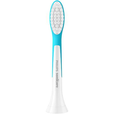 Philips HX6044/90 Sonicare For Kids7+ Replacement brush heads, 4 pcs, White/Blue