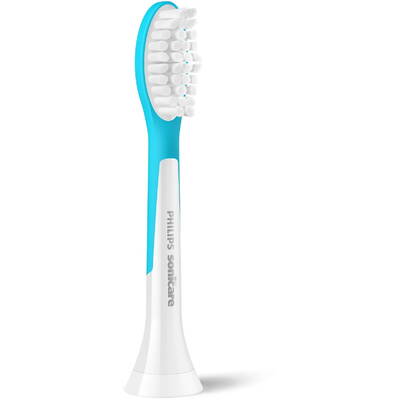 Philips HX6044/90 Sonicare For Kids7+ Replacement brush heads, 4 pcs, White/Blue