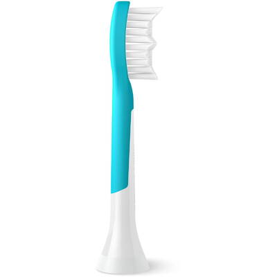 Philips HX6044/90 Sonicare For Kids7+ Replacement brush heads, 4 pcs, White/Blue