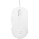 Mouse Fury Tanto T4 Gaming Mouse, 12000 DPI, RGB, White
